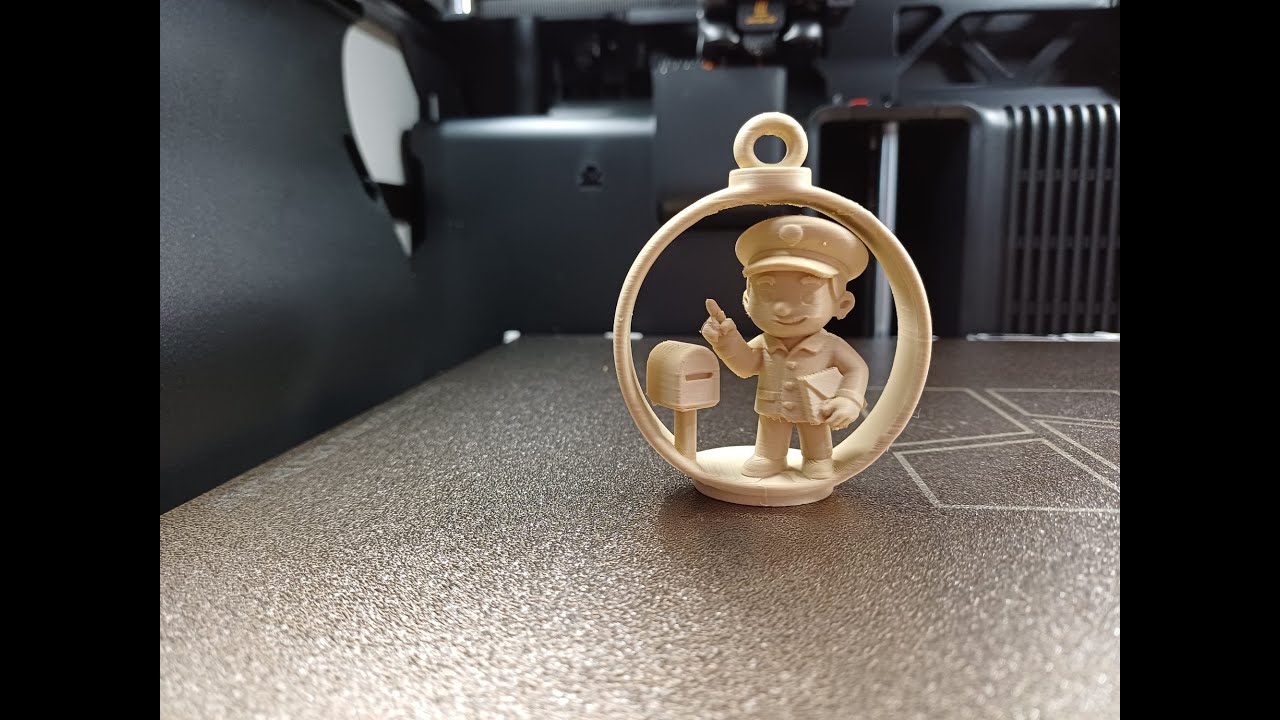 Postman Ornament – Holiday Mail Delivery Charm