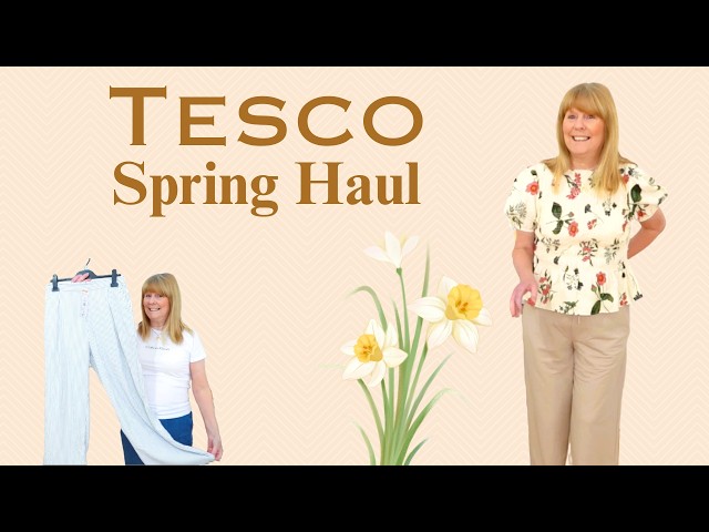 Tesco Haul F&F Spring Clothing, what's new in for this season. Great  styles, affordable clothing. - YouTube
