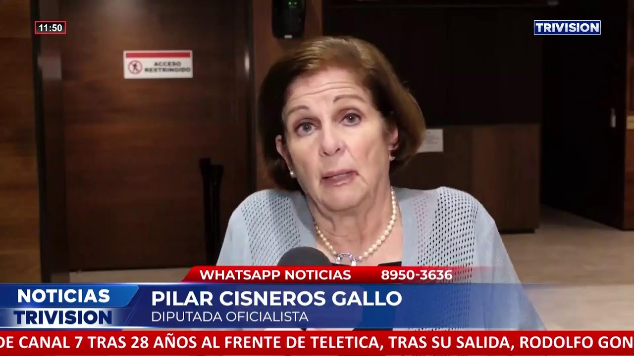 Escuche qué dijo Pilar Cisneros, excodirectora de Telenoticias sobre la salida de Ignacio Santos.