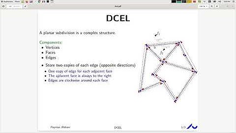04 01 Doubly connected edge list