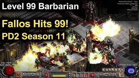 Hitting Level 99 Project Diablo 2 Group Map - S11