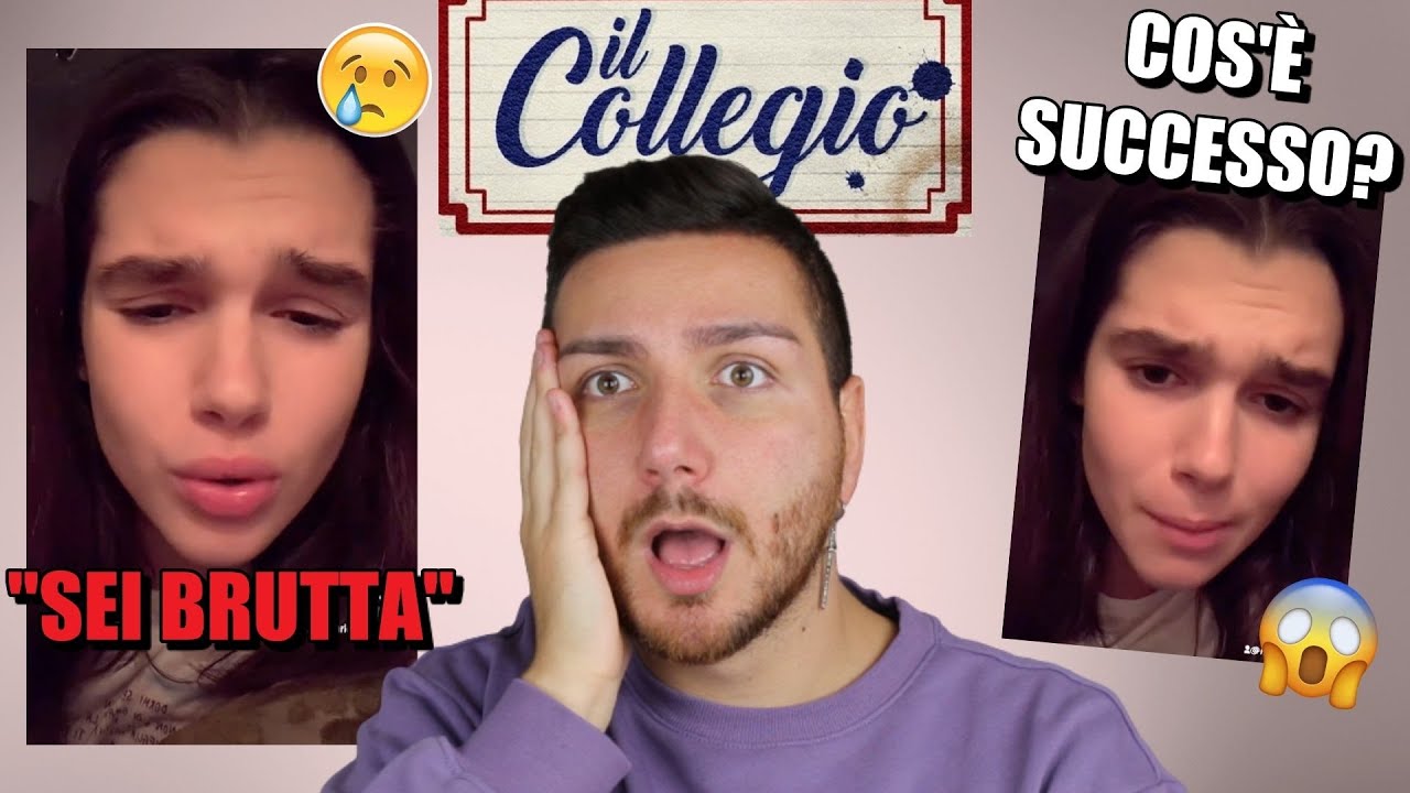 IL COLLEGIO 6 "SEI BRUTTA" MARIA SOFIA PIA FEDERICO RISPONDE AGLI