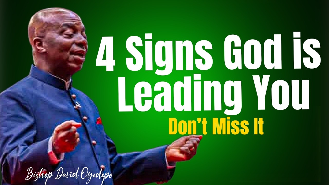 Вот как Бог ведёт избранный Им народ | Епископ Дэвид Ойедепо
