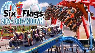 Six Flags 2024 Announcement Breakdown  Every New Ride Explained