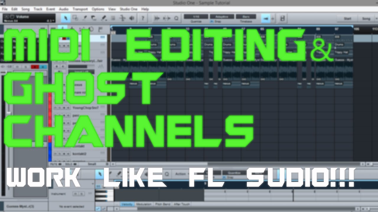Ver HOW TO USE GHOST CHANNELS IN STUDIO ONE | WORK LIKE FL STUDIO en YouTube Ver HOW TO USE GHOST CHANNELS IN STUDIO ONE | WORK LIKE FL STUDIO en YouTube