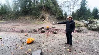 November 16th, 2024 Range Day Part 4. Colt Police Positive And Glock 19 Gen 5 Vs Pumpkins/Watermelon