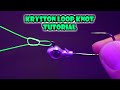 How to tie fishing knots kryston loop knot