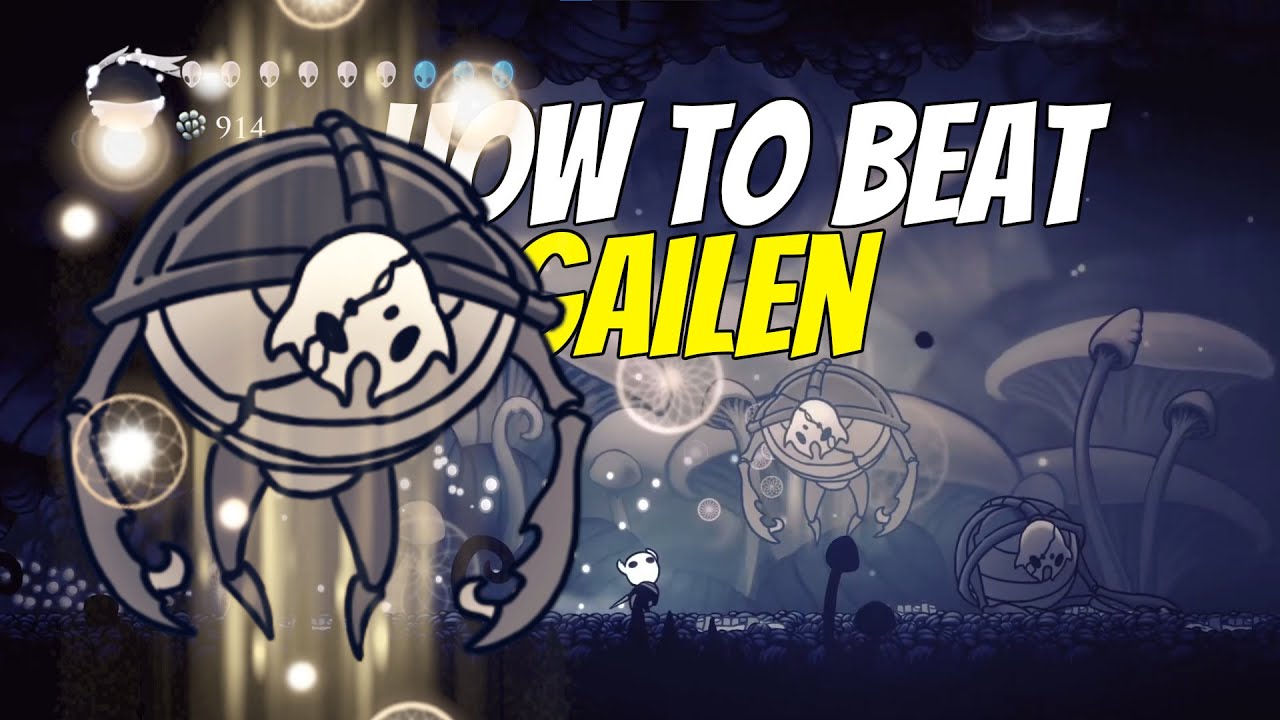 Gailen Hollow Knight Beginner BOSS FIGHT YouTube
