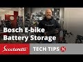 Bosch Ebike Battery Storage