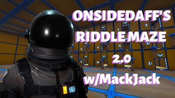 RIDDLE MAZE v2.0 By Mixer.OnsideDaff w/MackJack