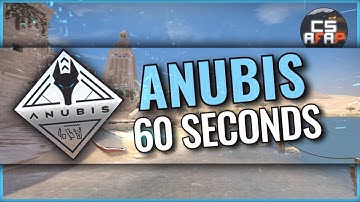 ANUBIS in 60 seconds (CT-side nades as fast as possible) | CS afap