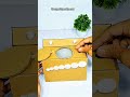 Diy mini washing machine with cardboard | science project #diy​ #shorts​#science