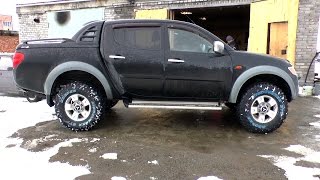 Ставим 33 колёса на L200. Cooper Discoverer STT 285/75R16(Машина на drive2 http://www.drive2.ru/r/mitsubishi/1225255/, 2015-04-23T17:07:46.000Z)