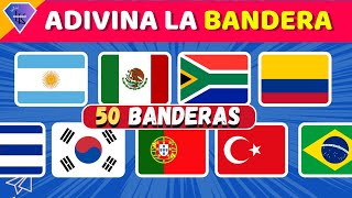 Adivina el País por su Bandera🚩🤓| ¿Cuántas Banderas Conoces? 🌍| LWK👑