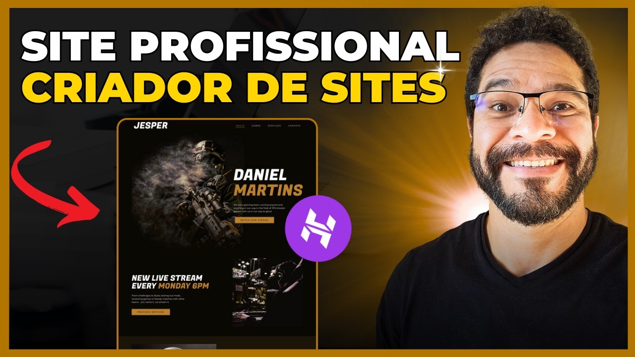 Como CRIAR UM SITE no CRIADOR DE SITES da Hostinger [Passo a passo ...