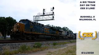 A Six Train Day on the CSX S Line! | 6/11/2026
