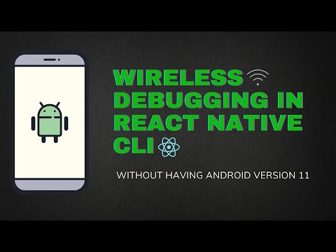 🔴 How to debug or test react native app wirlessly in react native cli