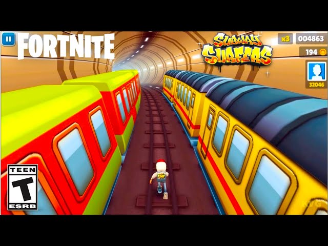 👮‍♂️ Subway Surfers🏃‍♂️ [ czz ] – Fortnite Creative Map Code