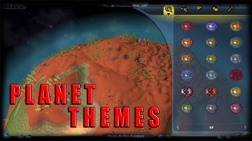 Spore - Mod Unused Planet Themes