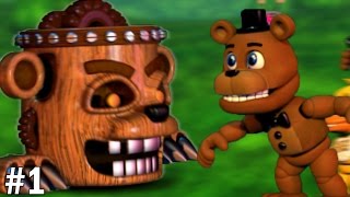 Freddy Plays: FNAF World #1 || CHIP OFF THE OLD BLOCK