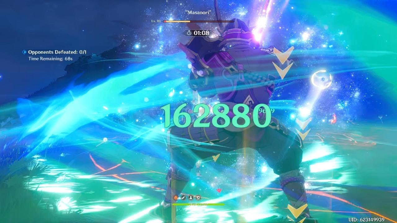 Jean 162k burst & 110k gale blade w/ Mistsplitter Reforged