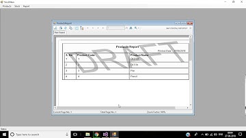 C# Stock Management Software (Crystal Reporting) Part 11 - Stock Reporting Step By Step