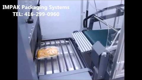 Heat Seal Automatic L Bar Sealer HDSA-1721 Shrink Wrapping  Sandwiches