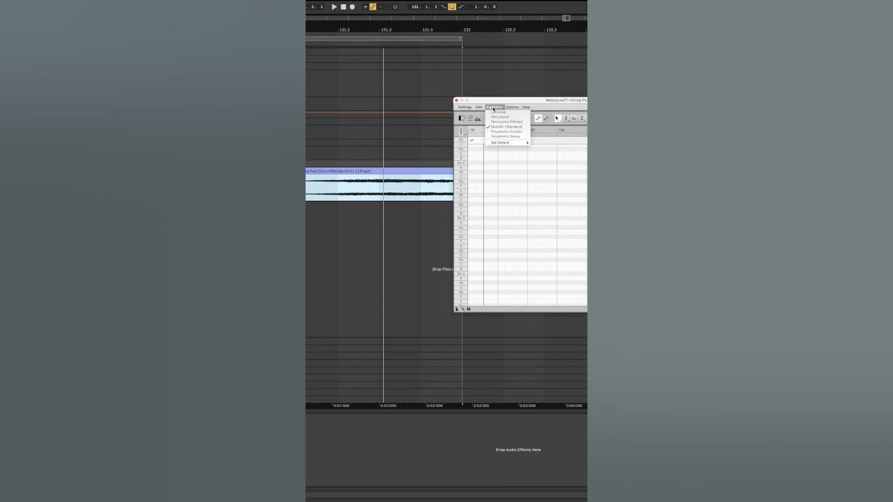 Using Melodyne To Find The Notes Of A Sample #shorts - YouTube
