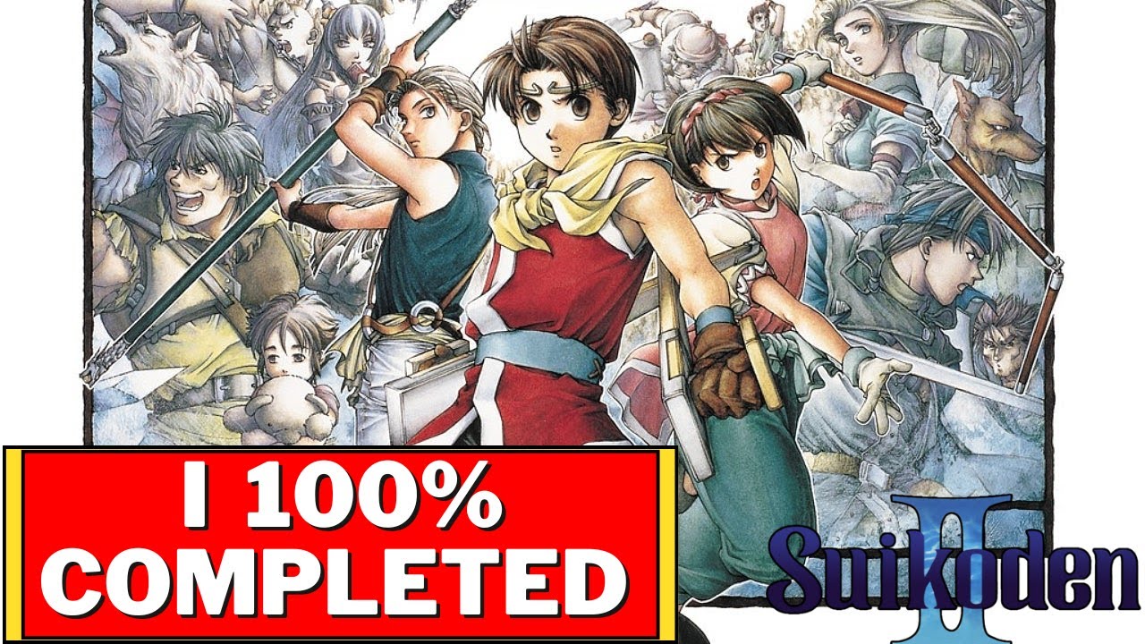 I 100% completed Suikoden 2 review and achievement talk for the hd remaster
