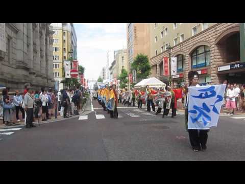 横浜よさこい　祭・WAIWAIよこはま（5/29　馬車道パレード会場　1本目）