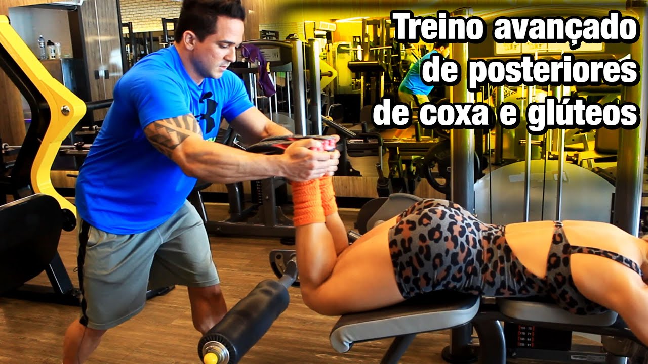 Treino avançado de posteriores de coxa e glúteos com Mara Souza e ...