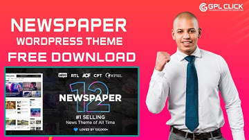 Newspaper Theme Free Download Latest Version | Lifetime Free Updates | GPLCLICK