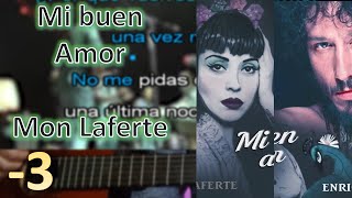 (-3) Mi buen amor - Mon Laferte - Karaoke Acústico