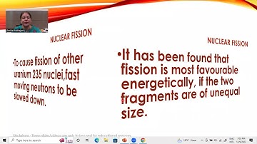 Nuclei# 6 nuclear fission @ zoom into physics class by ma