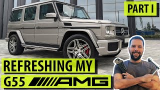 Updating & Refreshing My Mercedes G Wagen  G55 AMG - PART 1