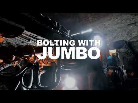REDPATH BOLTING WITH JUMBO - video from The Redpath Group