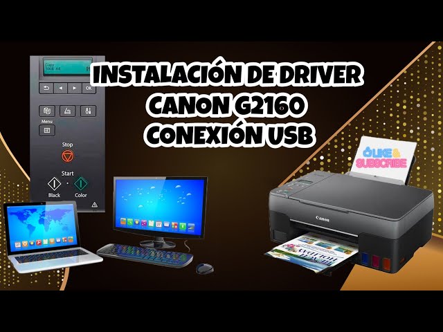 CANON G2160 🖨️✓ - INSTALACIÓN DRIVER FACIL Y RAPIDO 🔥🔥 