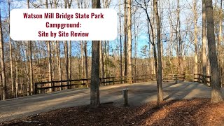 Watson Mill Bridge State Park Campground Site By Site Tour And Review