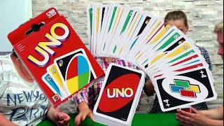 UNO. Обзор настольной игры УНО. Как играть в уно.