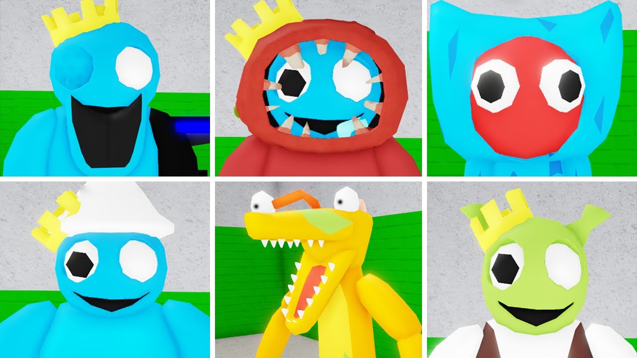 ALL Morphs + NEW (Rainbow Eyes) in Doors Chapter 2 Concept Morphs Roblox 
