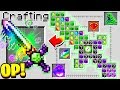 How to Craft a $100,000 SLIME SWORD! Minecraft 1.14 Crafting Recipe