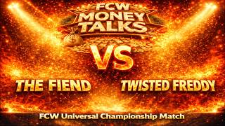 FCW Money Talks Main Event Twisted Freddy Vs The Fiend For Universal Championship