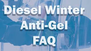 Diesel Winter Anti-Gel (DWAG) Frequently Asked Questions