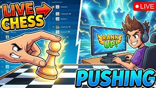 Chess live! Rank pushing Day 51 #chess