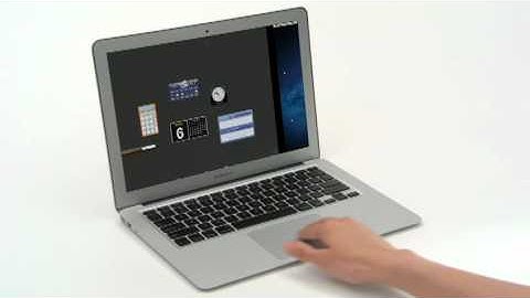 Apple Mac OS X Lion Multi-Touch Gestures and Animations
