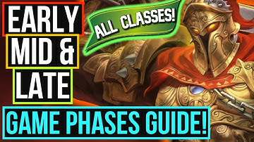 How to Play Early, Mid & Lategame For ALL ROLES! | SMITE Guide
