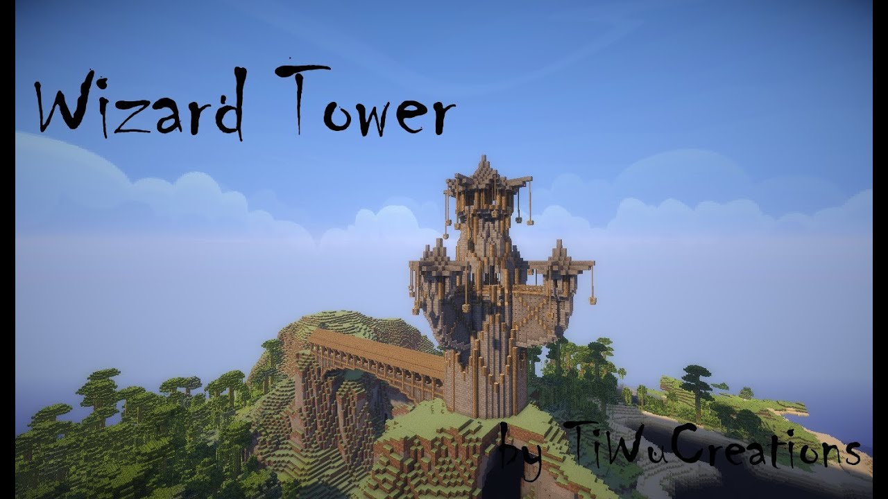 Minecraft - Wizard Tower - YouTube