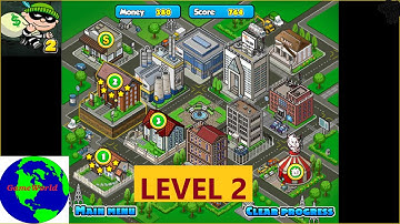 Bob the Robber2 Walkthrough (level 2)