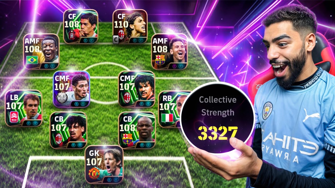 Я СОБЕРУ СОСТАВ С САМЫМ ВЫСОКИМ РЕЙТИНГОМ В eFootball.. 3327 КОЛЛЕКТИВНАЯ СИЛА 🔥 КОМАНДА-МОНСТР!