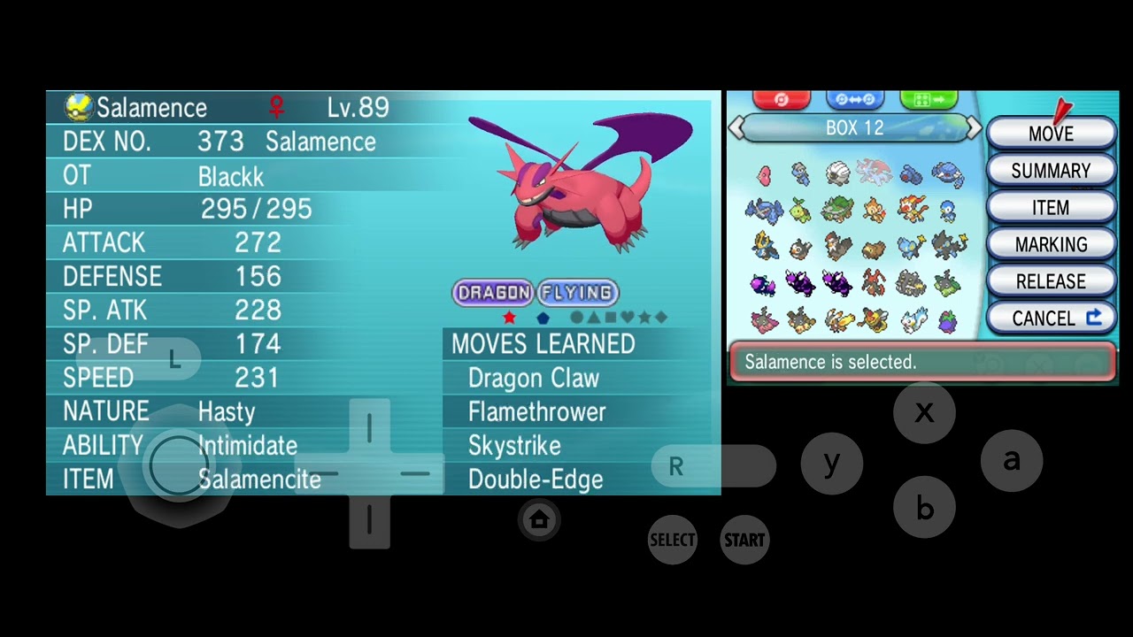 Pokemon 8bit Bros Edition save file - All pokemon, form and shiny